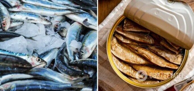 Sprats for the dish
