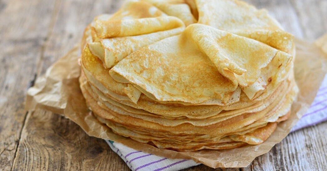 Pancakes that always turn out thin and do not tear: what is the secret