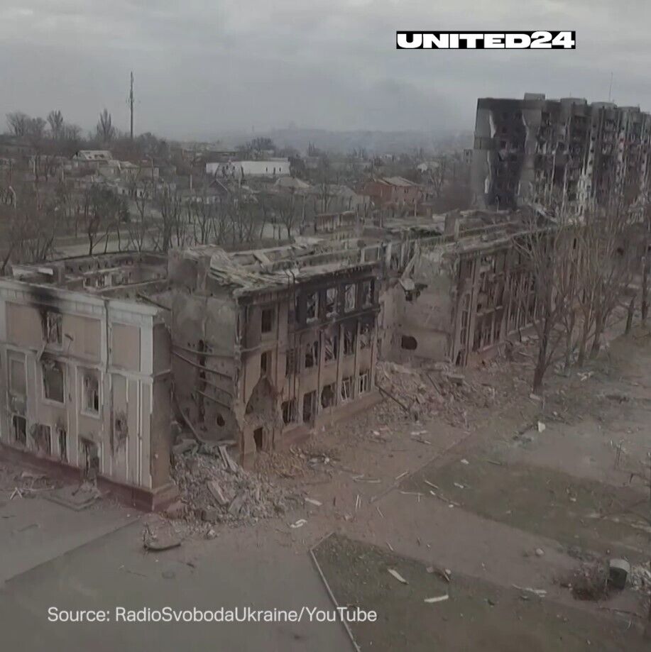 ''Rosja musi przegrać'': Zełenski pokazał ruiny ukraińskich miast po nadejściu ''rosyjskiego pokoju''