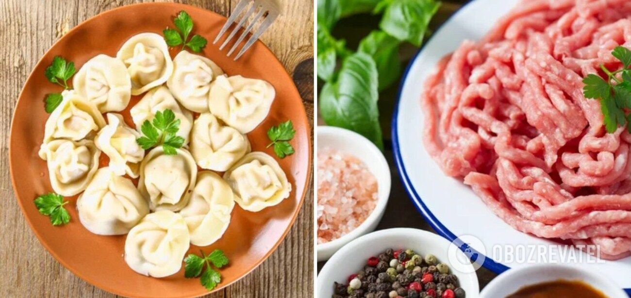 The simplest dough for dumplings: it is very budget and does not stick to hands