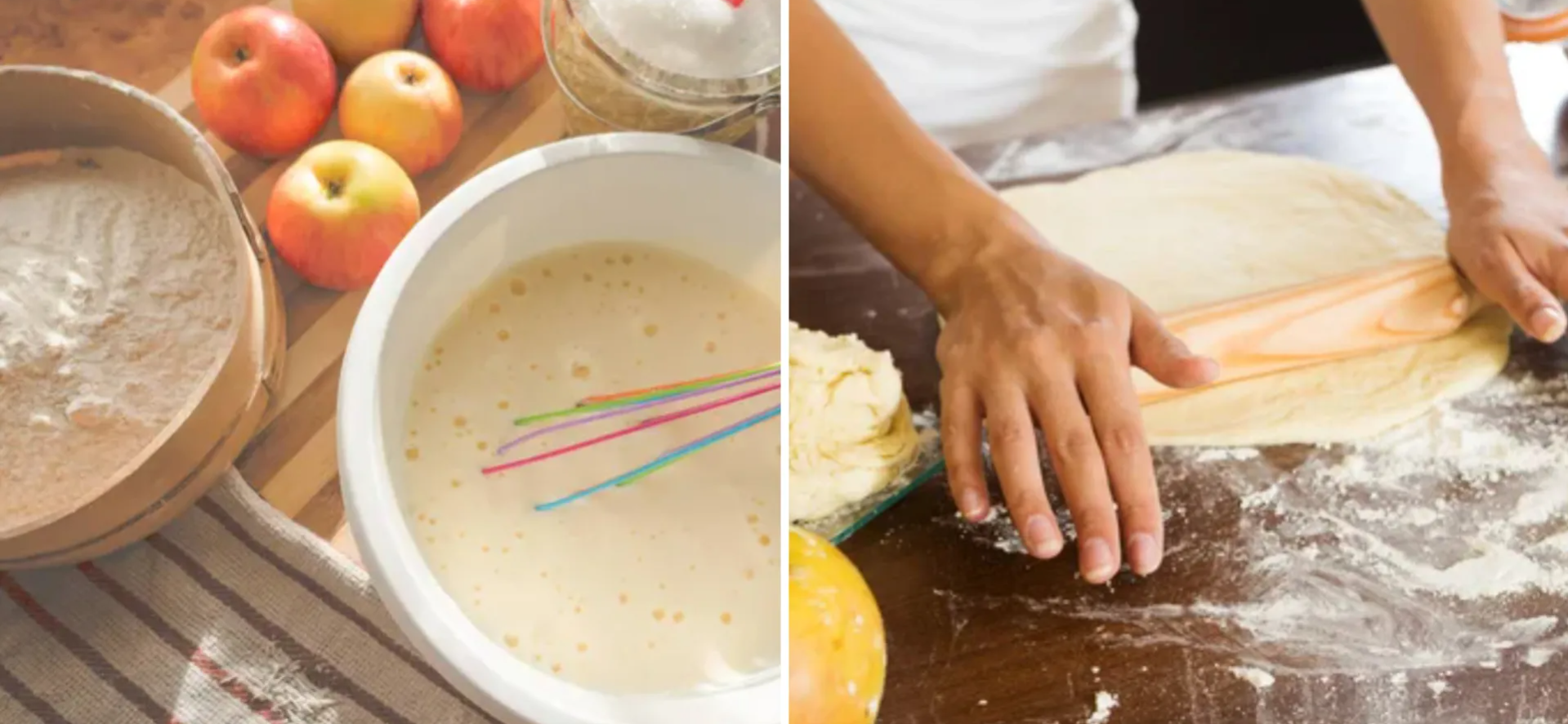 Dough for pies