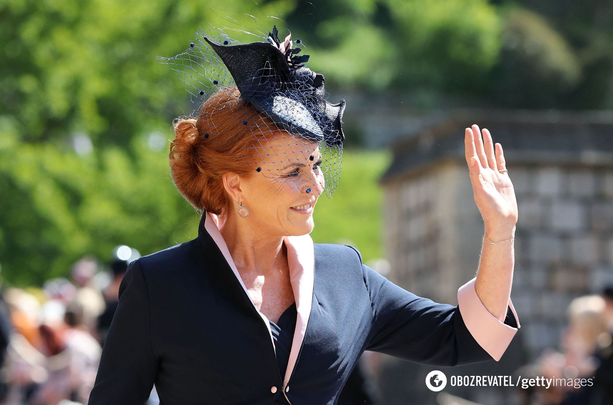 ''All my thoughts and prayers are with the princess.'' Sarah Ferguson, who is battling skin cancer, supported Kate Middleton