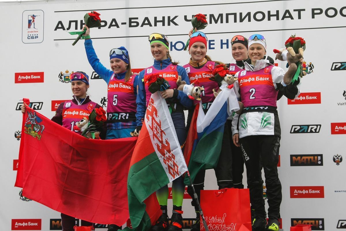 ''They were afraid'': the anthem of Belarus was banned at the Russian Biathlon Championships and the athlete from Belarus was not awarded gold