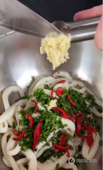 How to marinate calamari: recipe for a quick appetizer