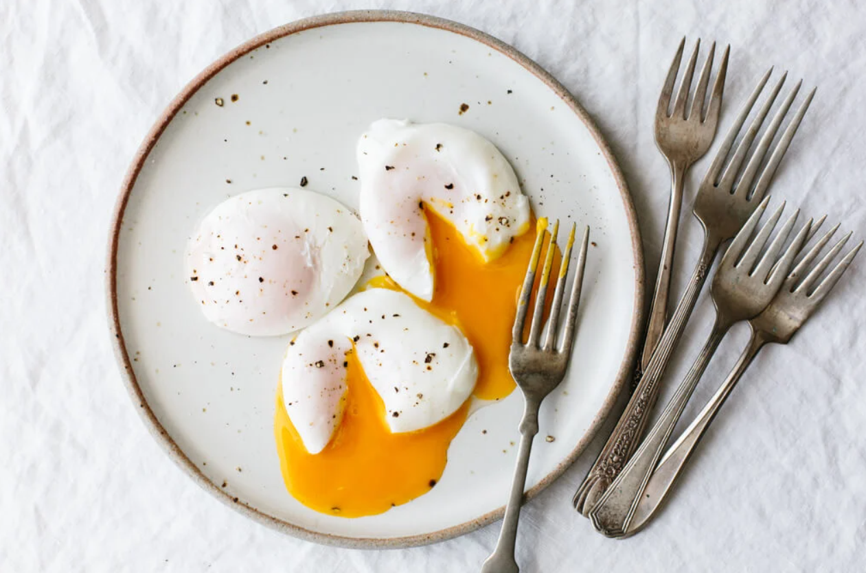 Delicious and healthy eggs