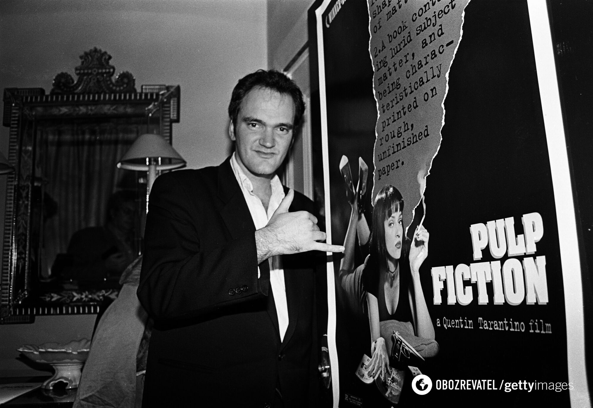 From selling pornography to shooting cult movies: 7 interesting facts about Quentin Tarantino, who turns 61 today. Photo