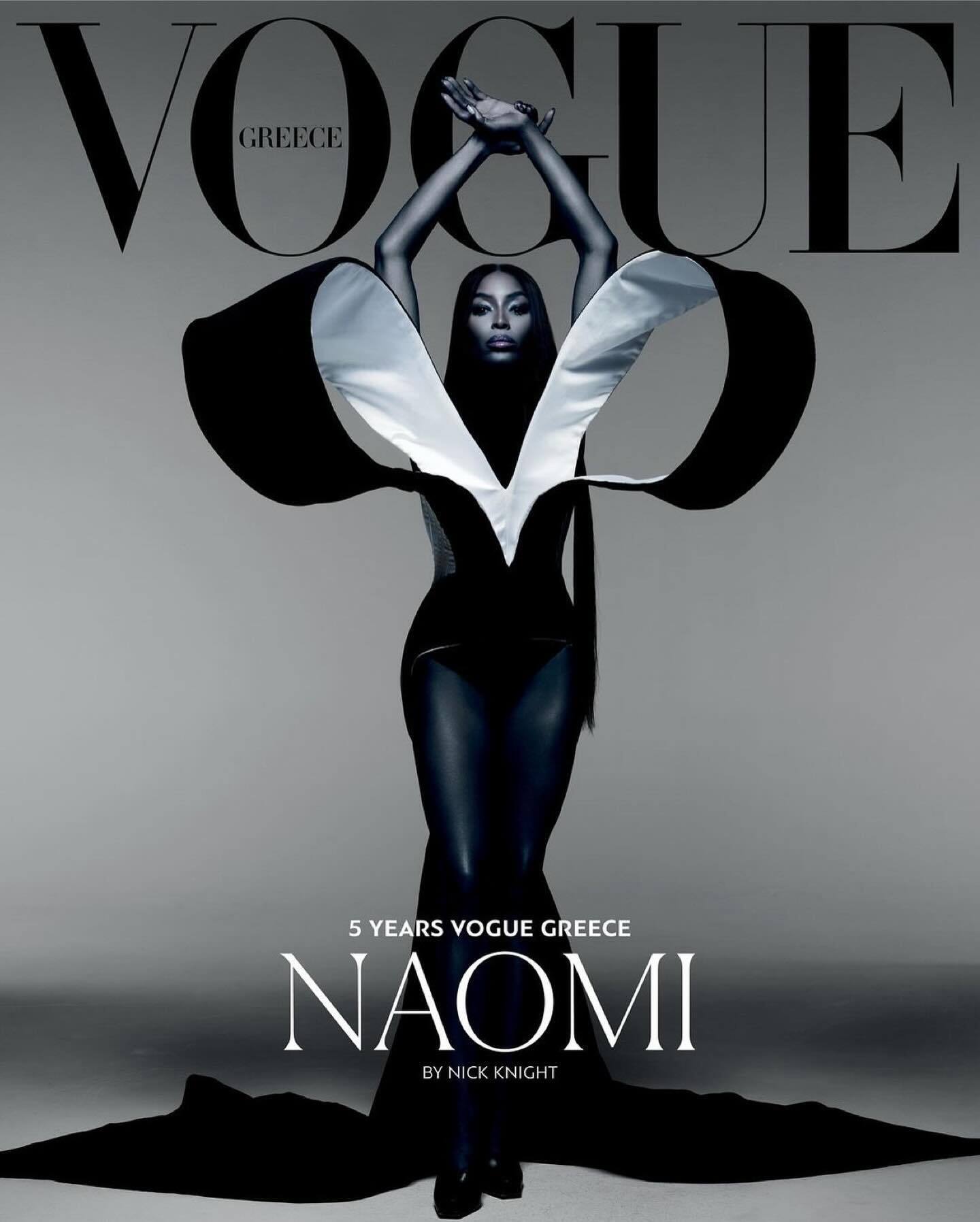 53-year-old Naomi Campbell starred for Vogue in revealing images. Photo