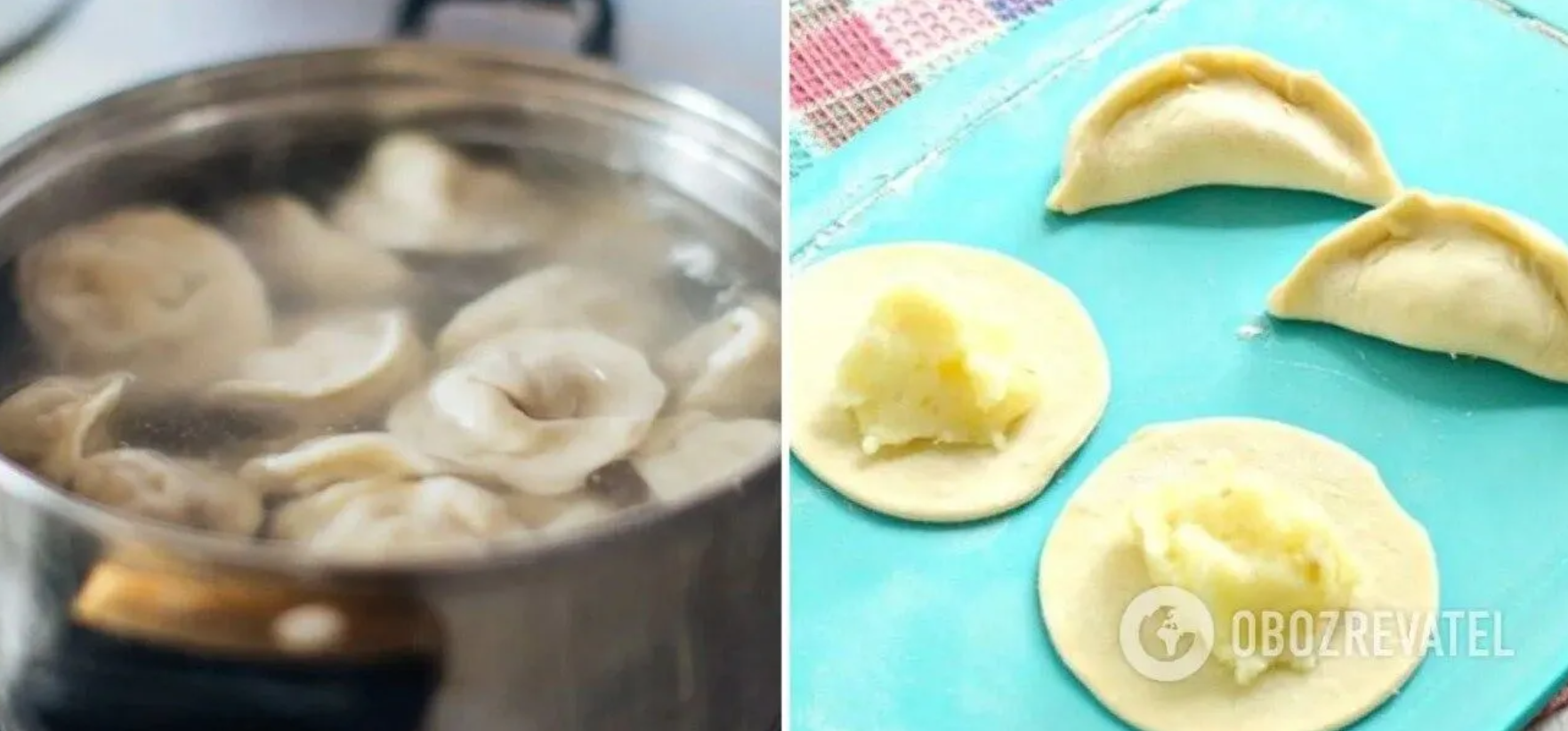 Why you can't throw dumplings in boiling water