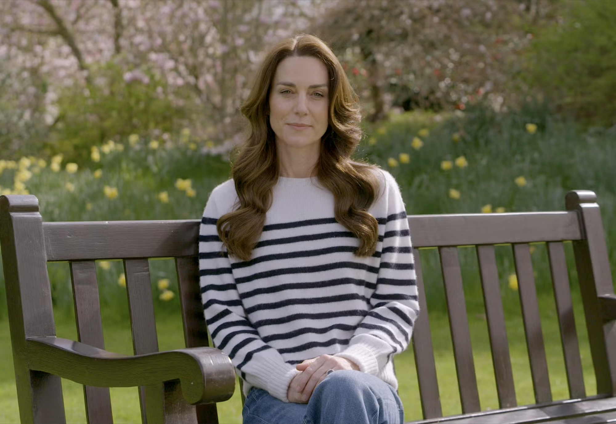 Kate Middleton odnotowała wsparcie księcia Williama w wiadomości wideo.