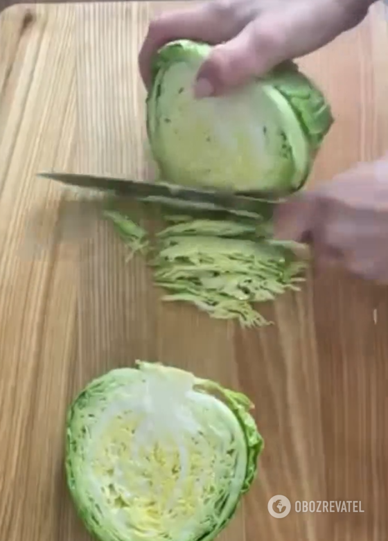 What to cook with young cabbage
