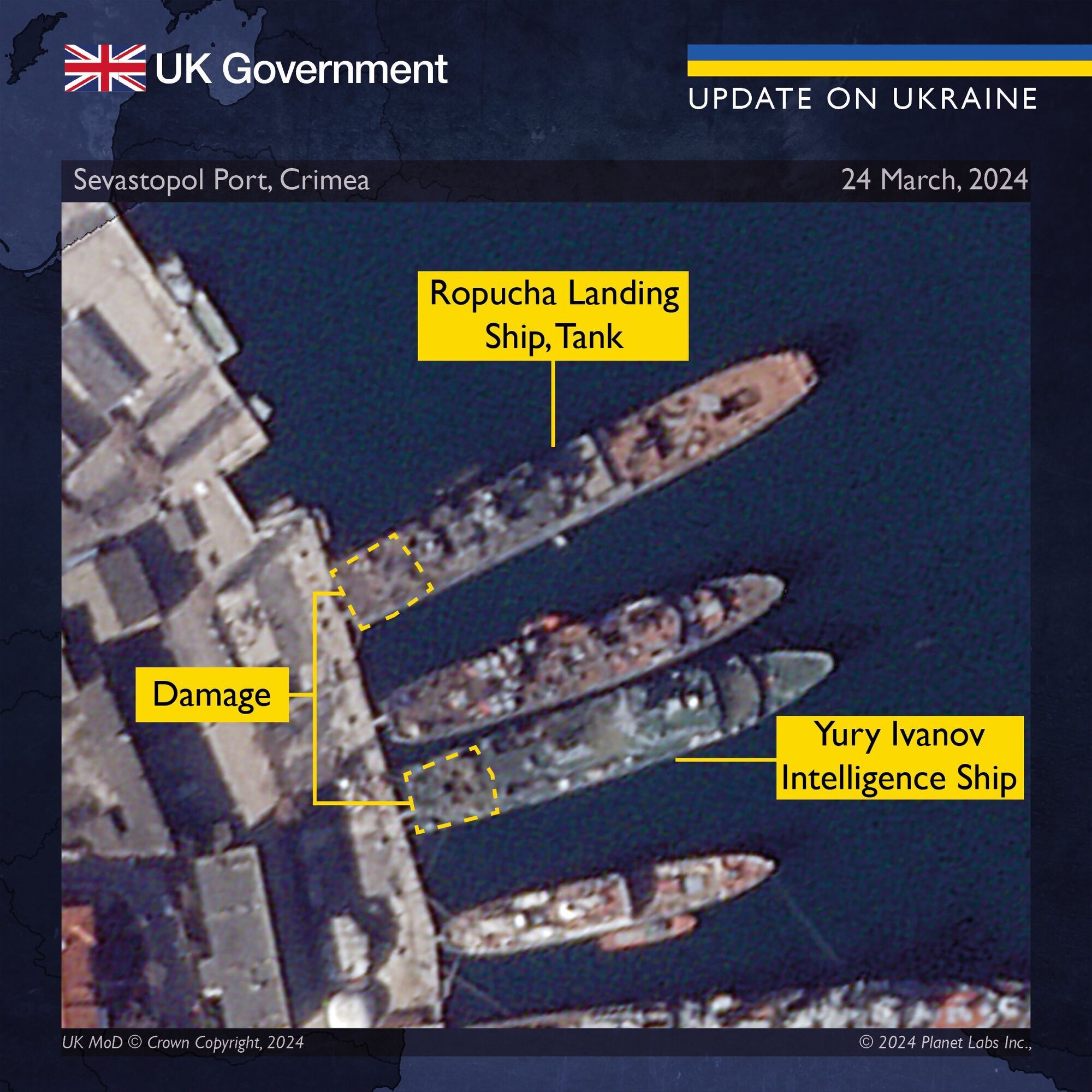 Strikes on March 24 have serious consequences: British intelligence explains how Ukraine does not allow the Russian fleet to demonstrate strength in the Black Sea