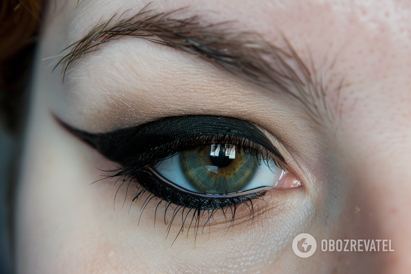 How to lift a drooping eyelid with makeup: a ''magic'' life hack