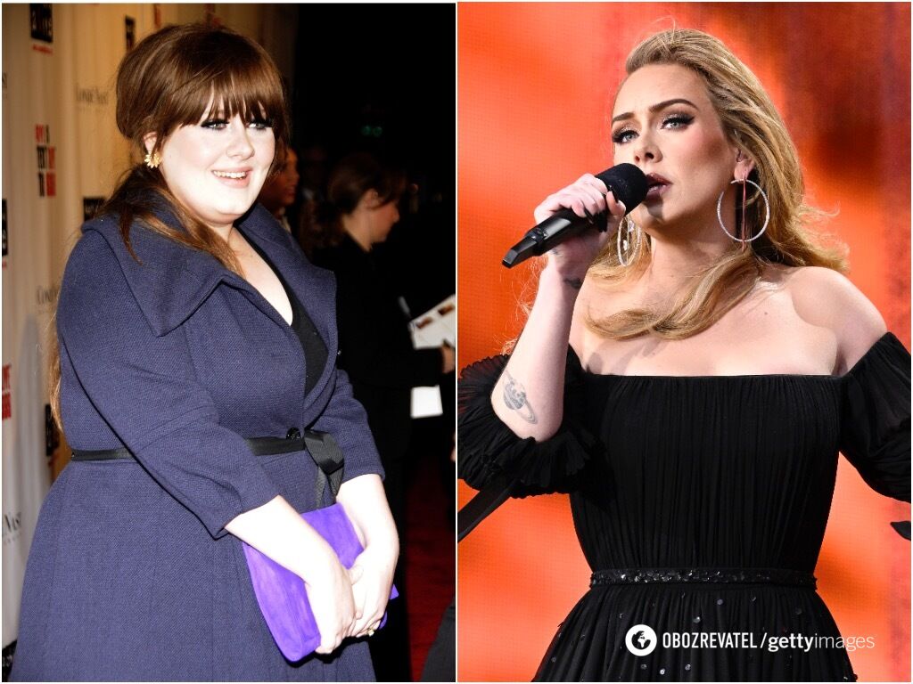 Lost 45 kg and won 16 Grammy Awards: how the singer Adele, who until recently did not believe in herself, has changed. Impressive photos
