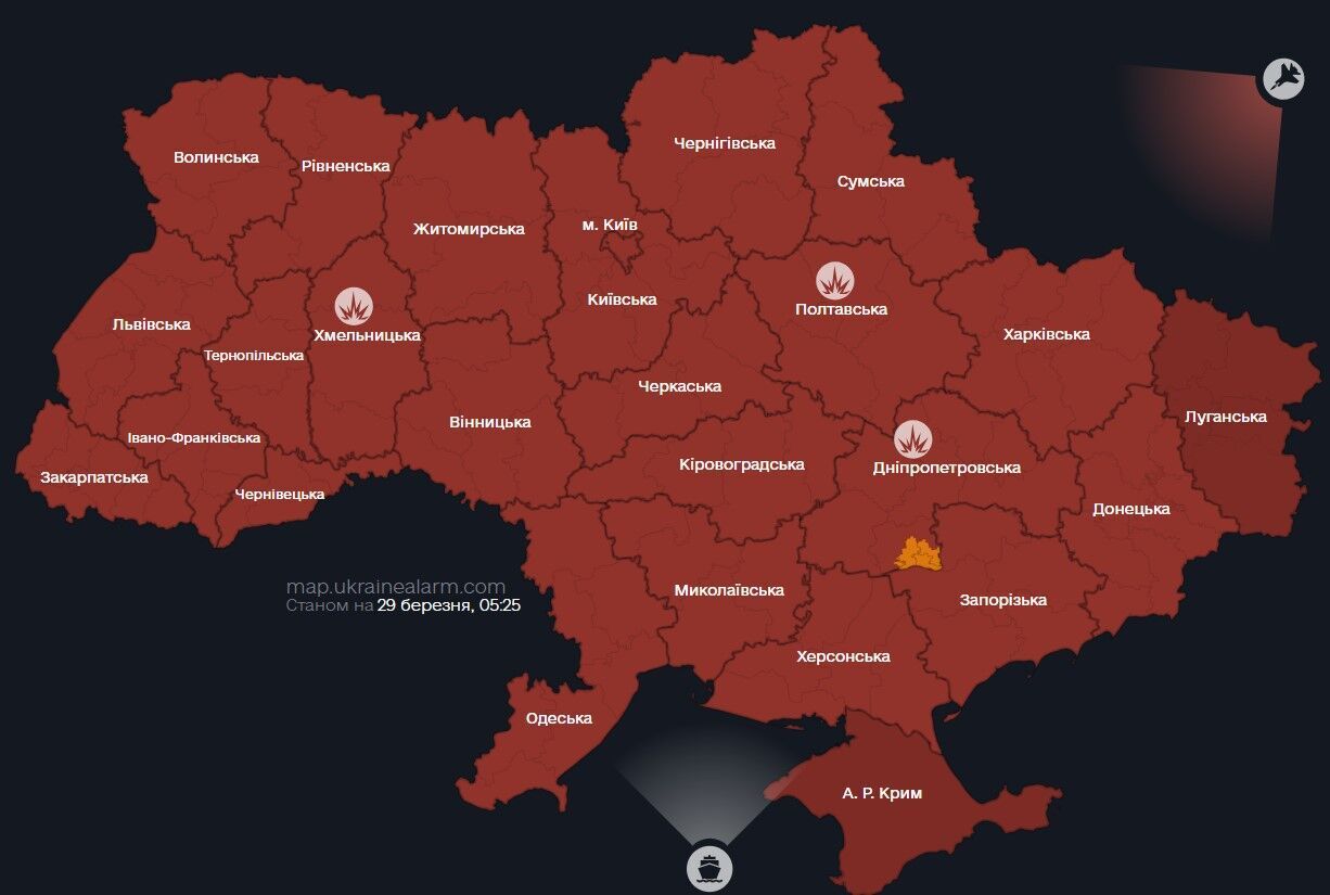 Rosja wystrzeliwuje pociski manewrujące i balistyczne na Ukrainę, Polska wysyła myśliwce: wszystkie szczegóły