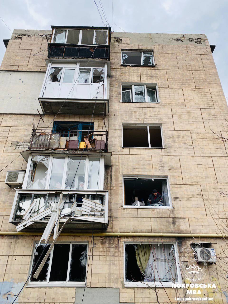 Russia fired an Iskander-M missile at Pokrovsk: houses and educational institutions were damaged, and there are victims. Photos