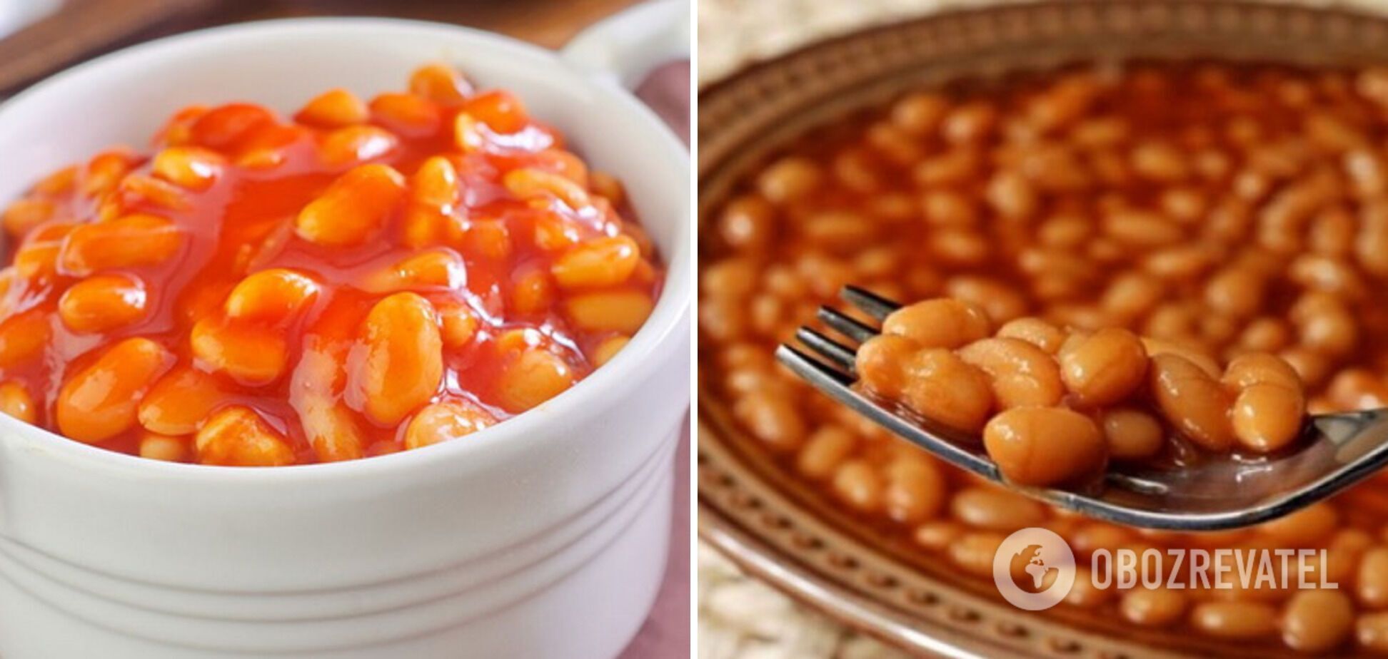 Beans with tomato