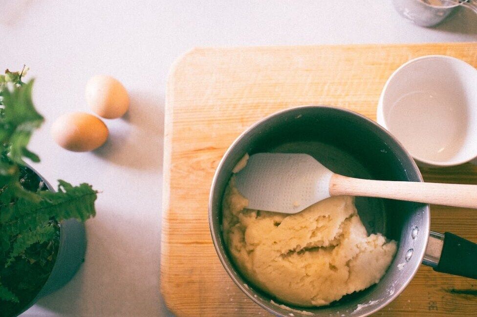 Shortcrust pastry with butter