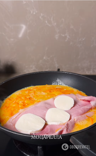 Breakfast with several types of cheese and ham in a few minutes: how to cook