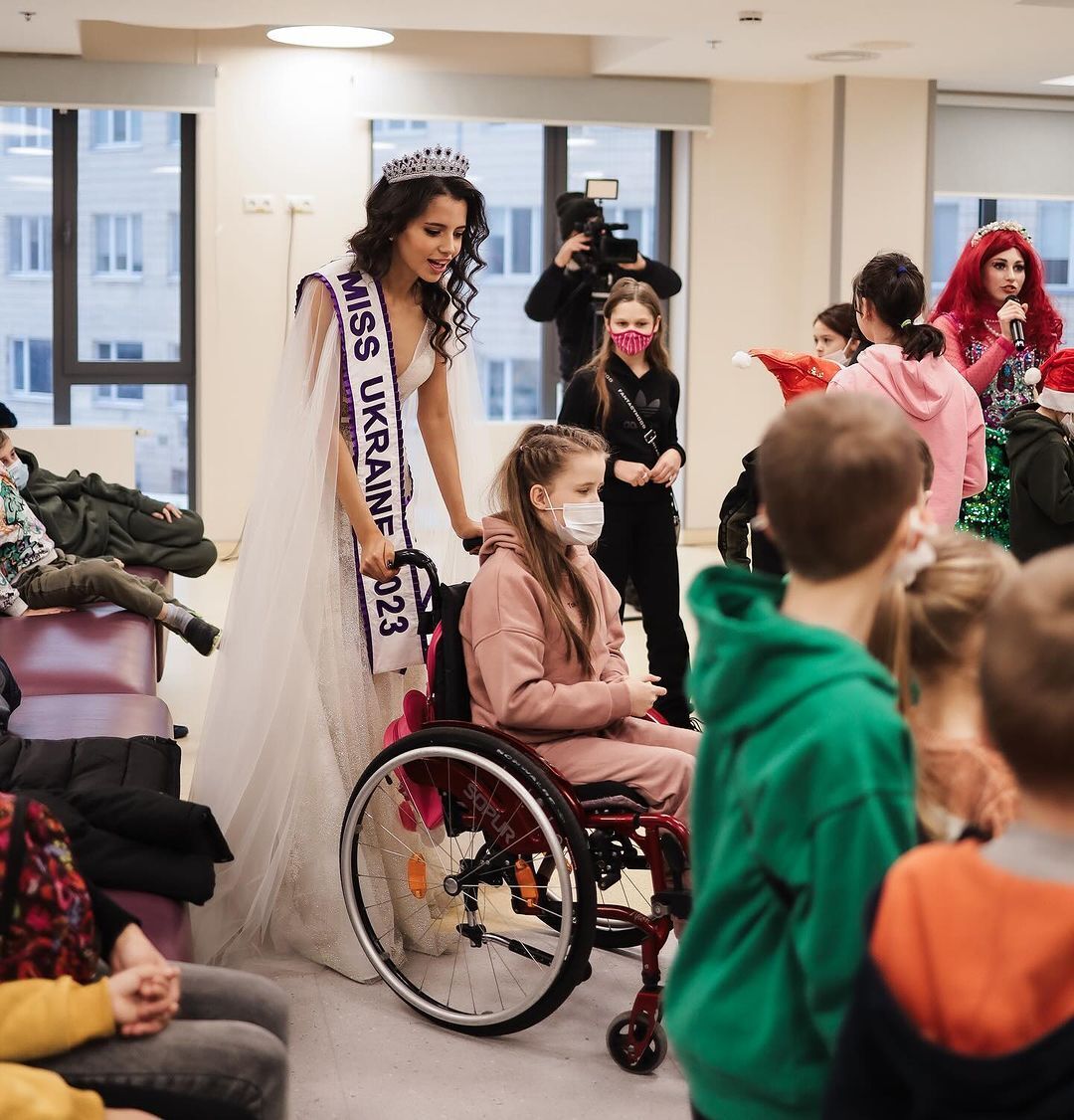 Ukraine has entered the top 10 charity projects at Miss World 2023: Sofia Shamia cried while speaking about children of war