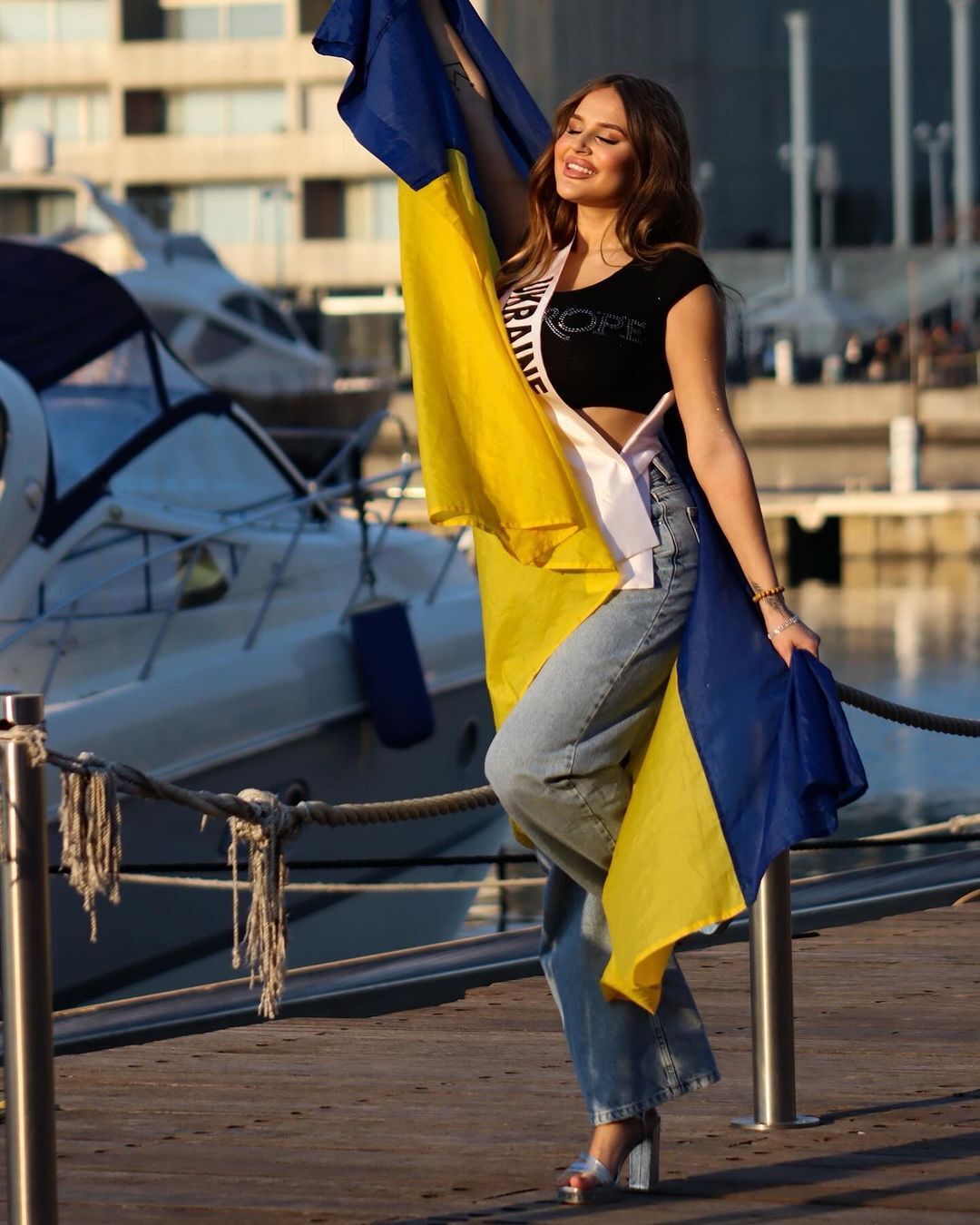 Milena Melnyczuk na Miss Europy