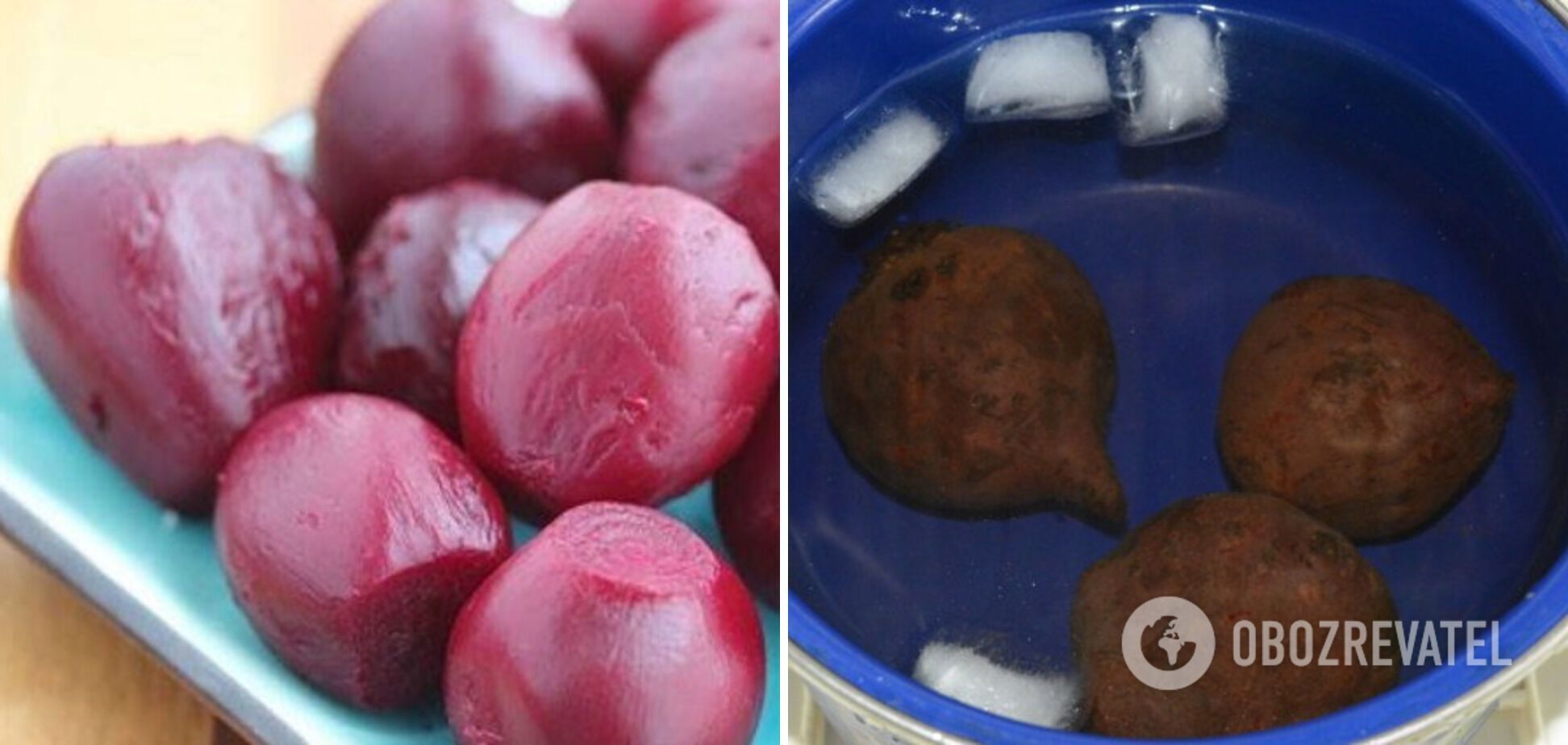 How to peel beetroot without getting dirty