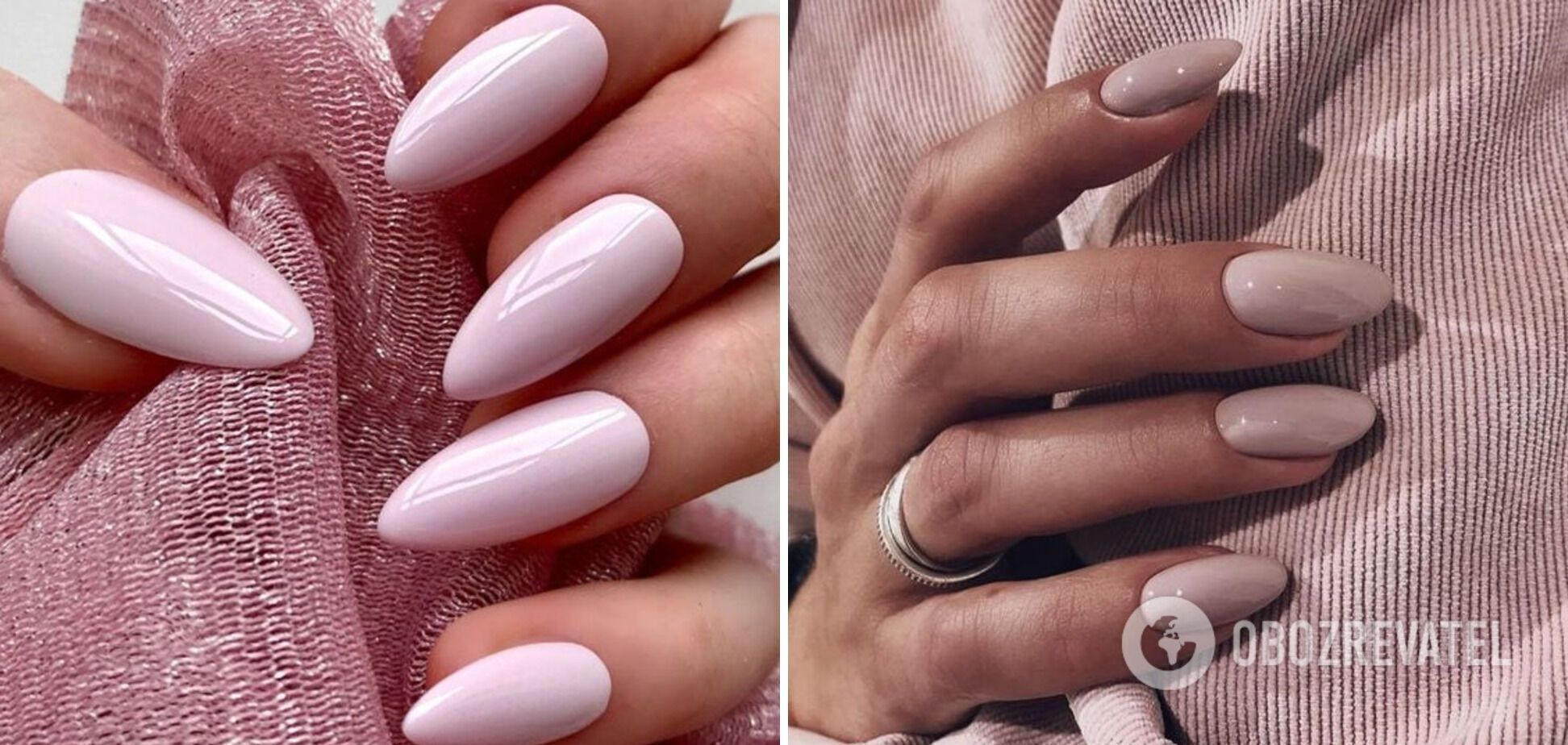 The color of the mood is pink. 10 trendy and stylish spring manicure ideas