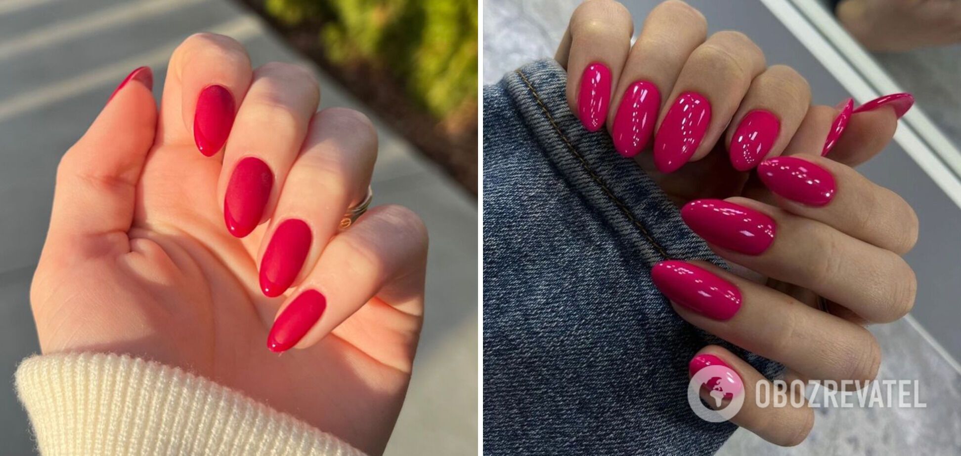 The color of the mood is pink. 10 trendy and stylish spring manicure ideas