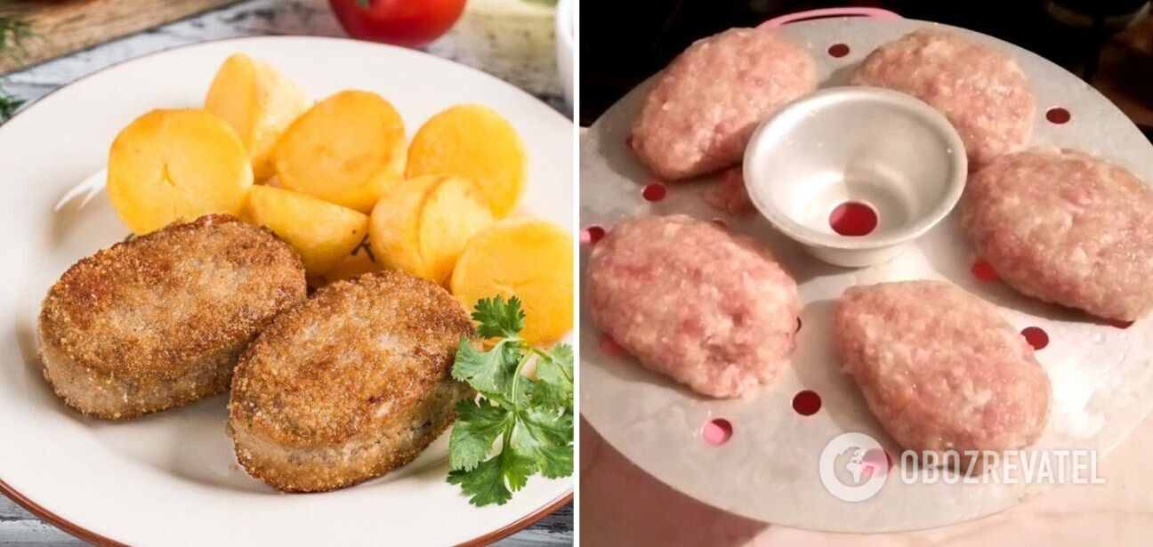 What ingredient will make chicken cutlets juicy: sharing the technology