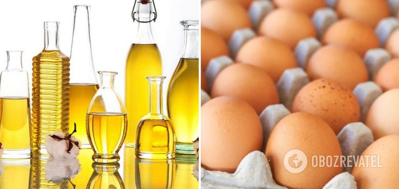 Why rub eggs with oil