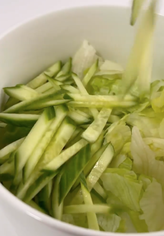 Fresh cucumbers