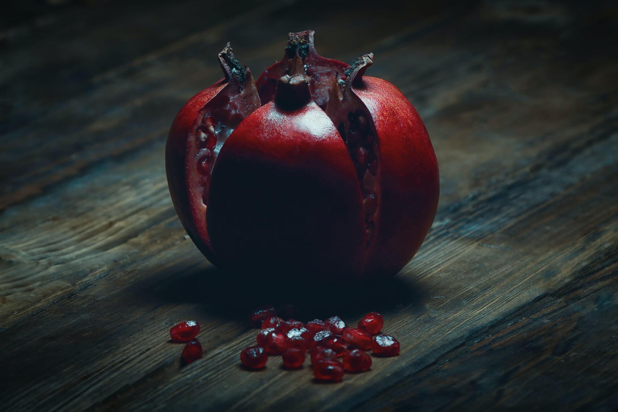 Ripe pomegranate