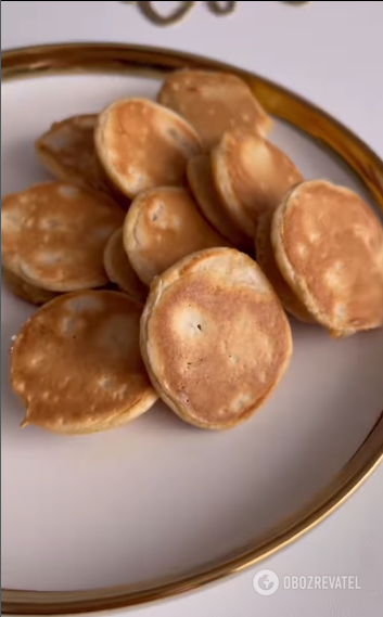 Juicy battered banana for breakfast: easier than pancakes