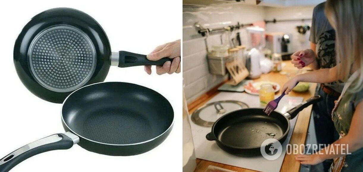 How and what to clean a Teflon frying pan