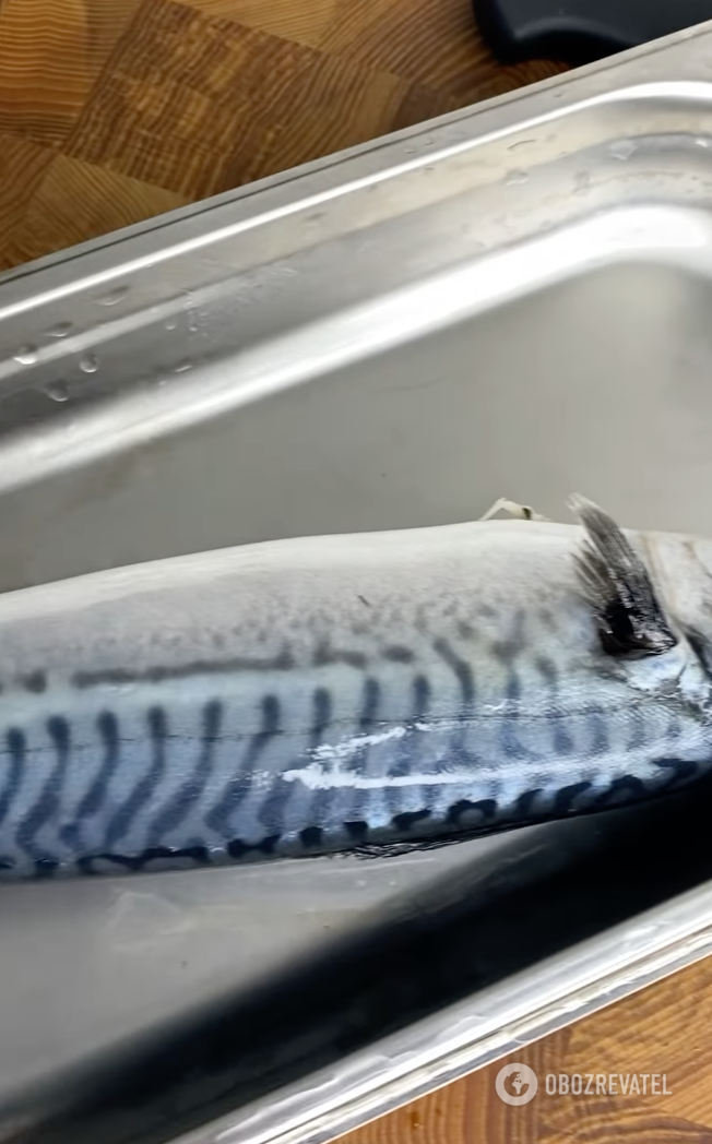 How to salt mackerel deliciously