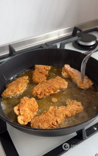 The secret to cooking chicken strips: it will be tastier than in the famous fast food