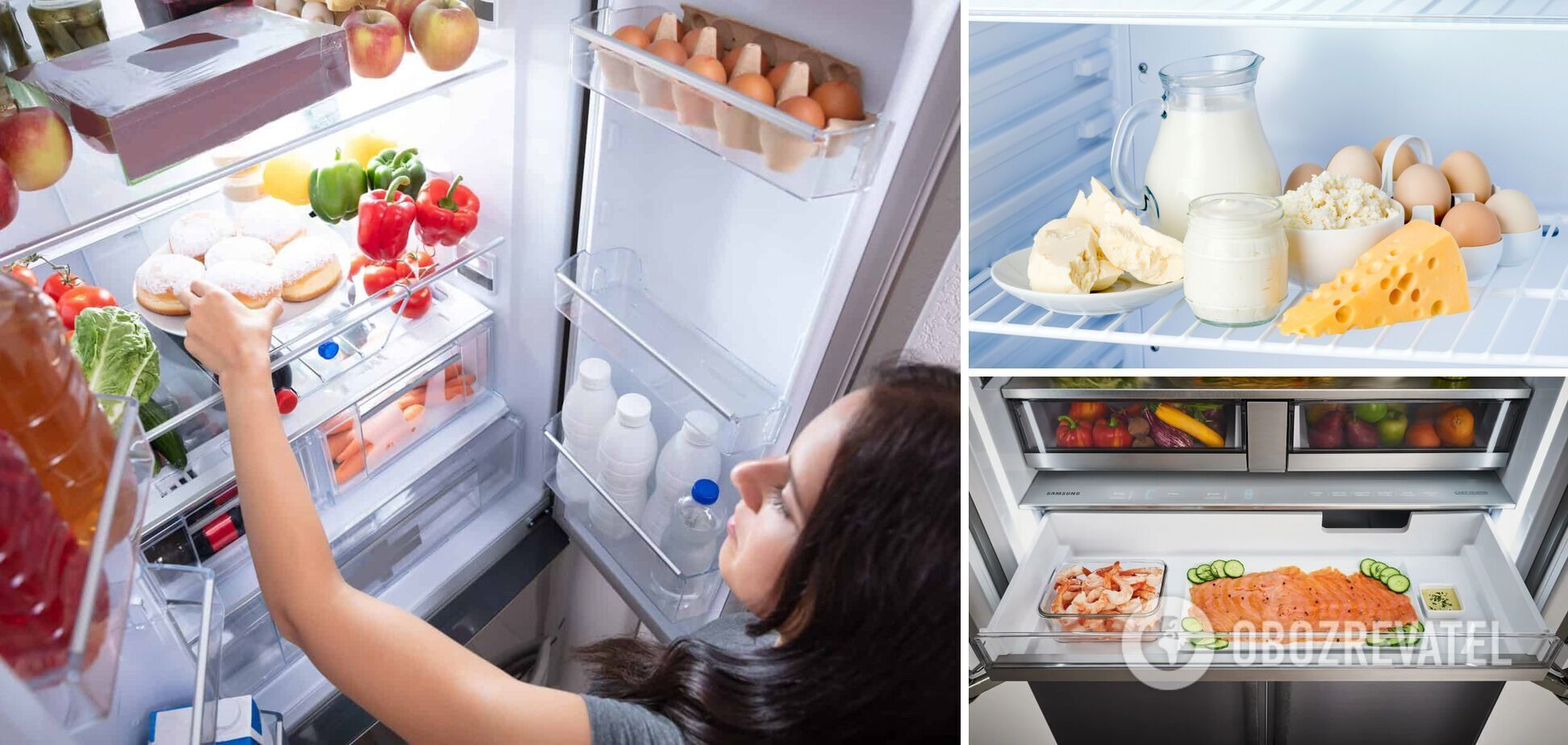 What foods should not be stored together in the refrigerator: they will be spoiled