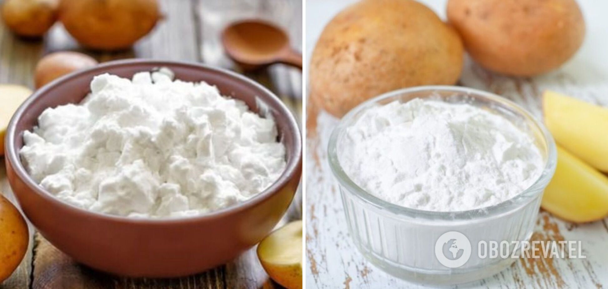 How to replace starch in baking