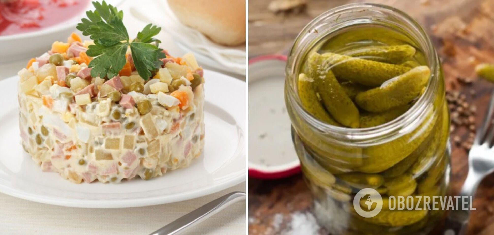 Why pickled cucumbers should not be added to Olivier