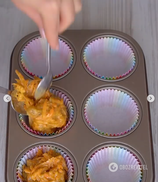 How to make delicious muffins from ordinary carrots: with nuts and raisins