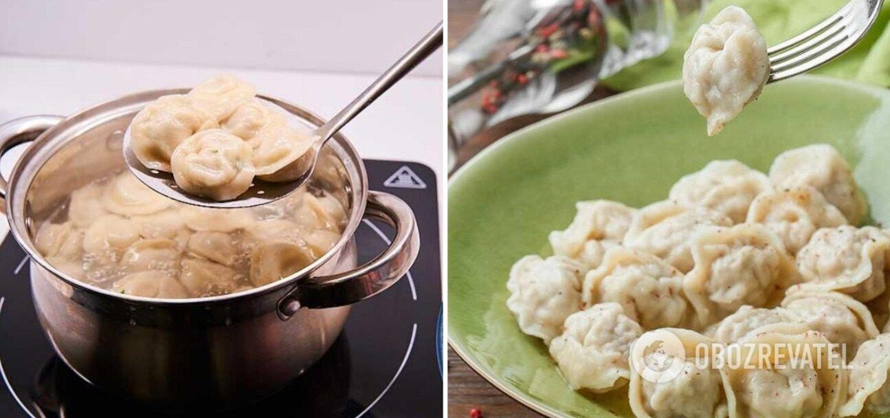 How to cook dumplings properly so that they don't fall apart