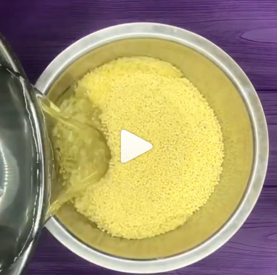 How to rinse millet correctly