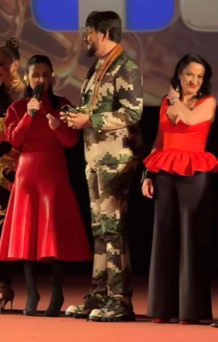 After a trip to the occupied Donbass, Kirkorov put on Louis Vuitton camouflage and became a laughingstock. Photo