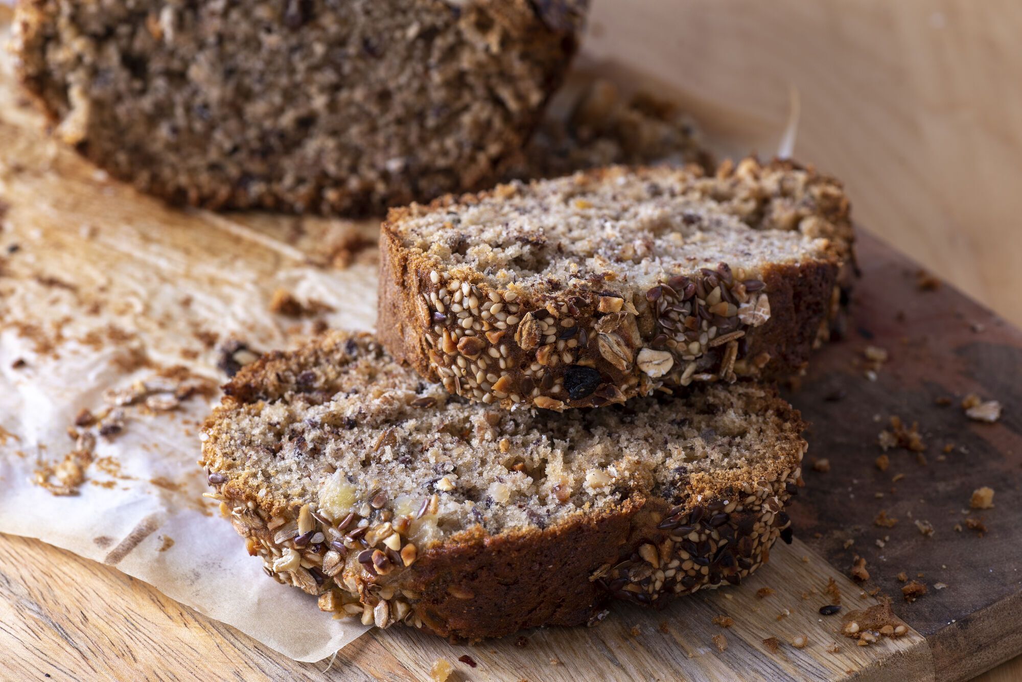 Bread without yeast and flour