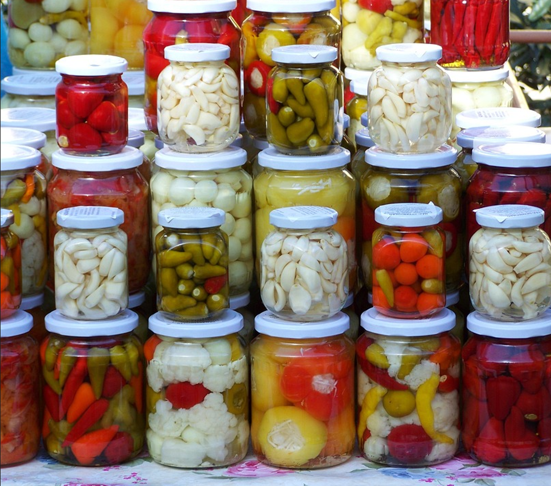 Which fruits and vegetables can be preserved