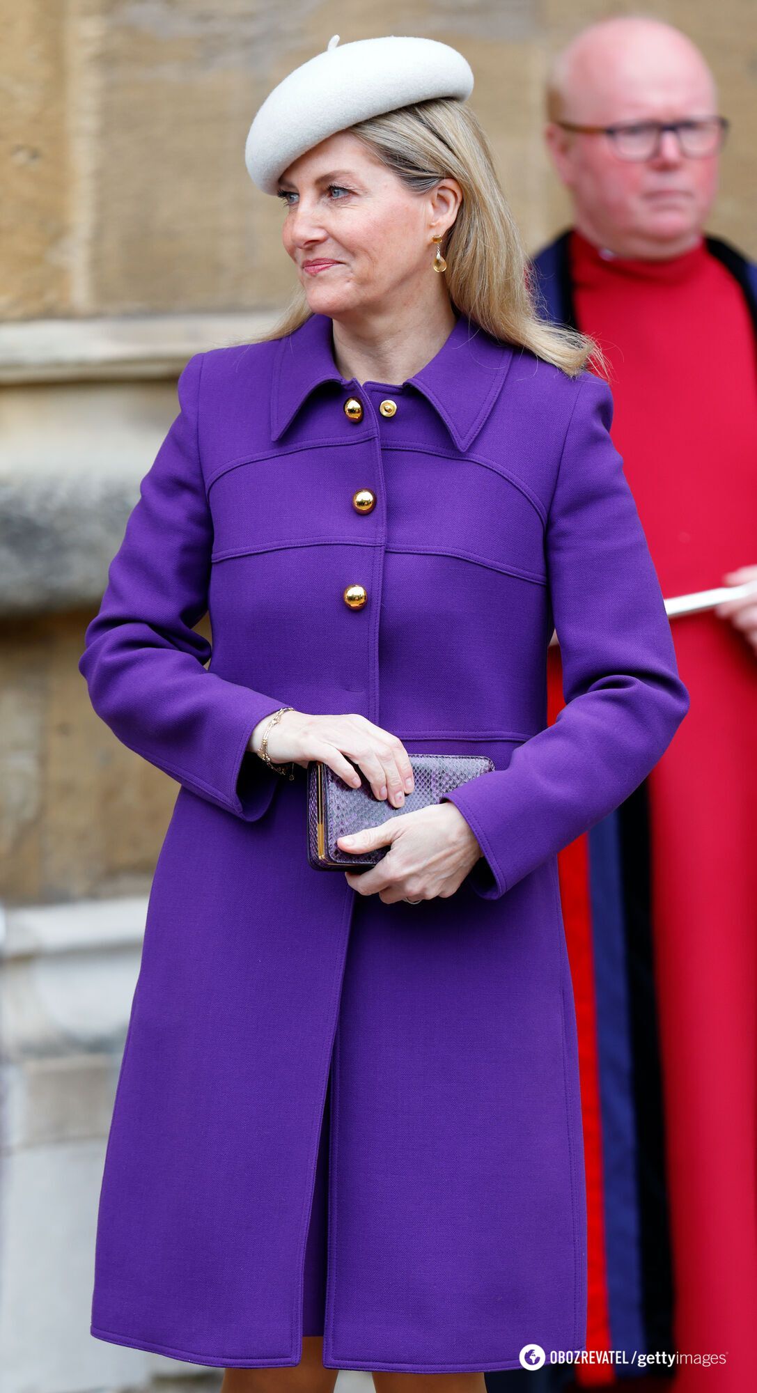 Sophie, księżna Edynburga, uczestniczy w nabożeństwie wielkanocnym na zamku Windsor