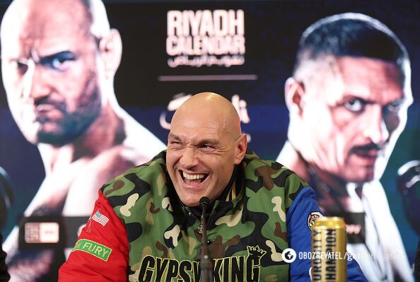 Tyson Fury talks about postponing the fight with Usyk
