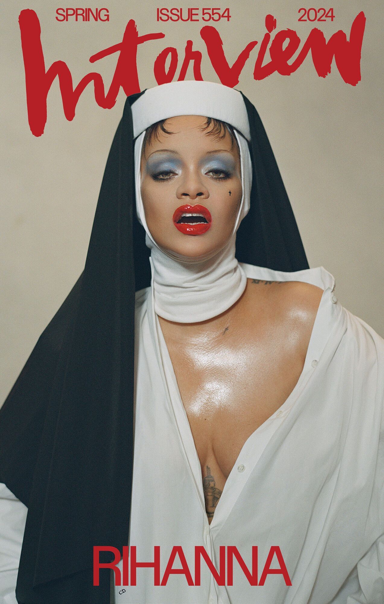 ''Po co kpić z religii?'' Rihanna została skrytykowana za swój szczery wizerunek zakonnicy