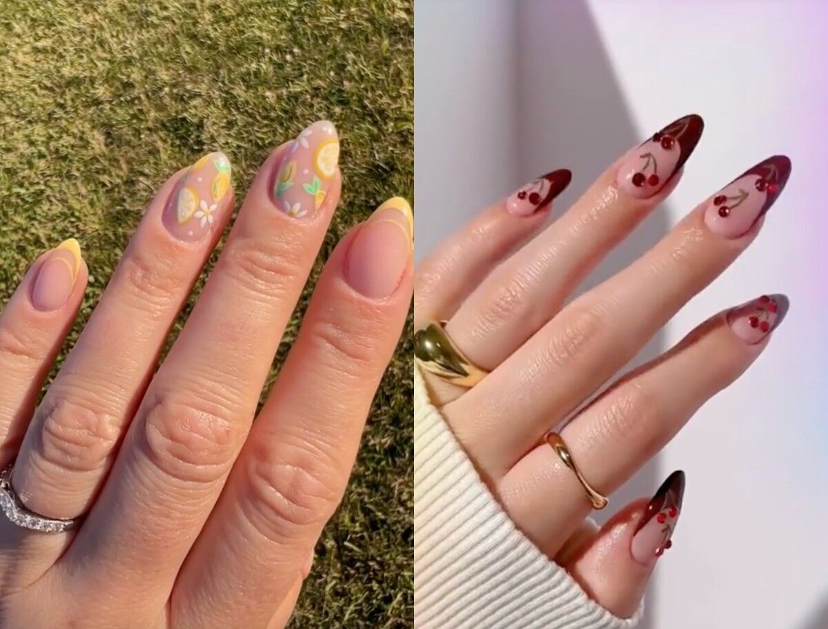 Fruit in trend. Seven manicure ideas for summer 2024 that will cheer you up