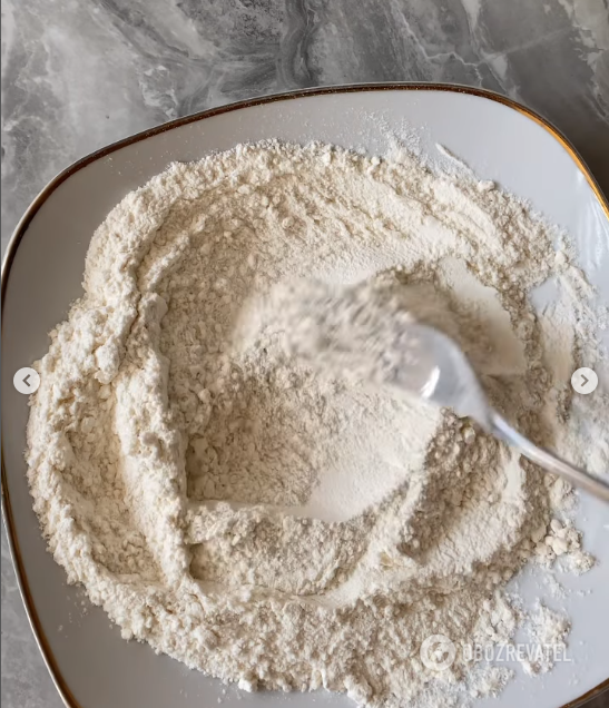 Mąka z proszkiem do pieczenia do naleśników