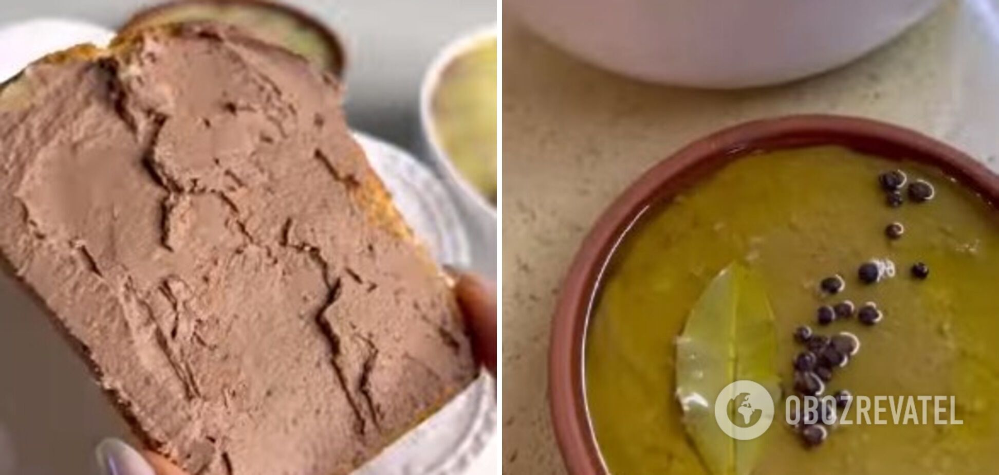 Delicious homemade pate